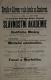 Jílové, Divadlo v Jílovém (org. p. Hanuš), Slavnostní akademie J. Mošny a spol. - plakát, 1902