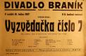 Praha-Braník, SDO, Vyzvědačka číslo 7 - plakát, 1937
