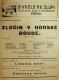 Divadlo Na Slupi, Zločin v horské boudě - plakát, 1925