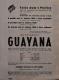 Polička, Ochotníci, Guayana - plakát, 1946