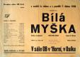 Osík, Ochotníci, Bílá myška - plakát, 1958