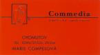 Chomutov, Commedia - vizitka souboru s logem