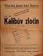 Železnice, Sokol, Kalibův zločin - plakát, 1934