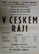 Pustá Rybná, Vrchlický, V českém ráji - plakát, 1948