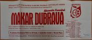 Nová Paka, Nopka, Makar Dubrava - plakát, 1952