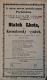 Pardubice, SDO, Statek Lhota - plakát, 1862