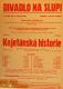 Praha-Nové Město, Divadlo Na Slupi, Kajetánská historie - plakát, 1936