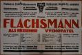 Hořice, Pelikánova jednota, Flaschmann Vychovatelem - plakát, 1942