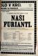 Praha-Smíchov, Ensemble Intimního divadla, Naši furianti - plakát, v Přírodním divadle v Krči, 1915