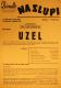 Praha-Nové Město, Vzděl. sbor vyšehradský, Divadlo Na Slupi, Uzel - plakát, 1945