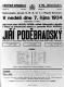 Mladá Boleslav, Šmilovského okrsek ÚMDOČ v Ml. Boleslavi, Rudolf Medek: Jiří Poděbradský - plakát, 1934