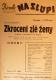 Praha-Nové Město, Vzděl. sbor vyšehradský, Divadlo Na Slupi, Zkrocení zlé ženy - plakát, 1951