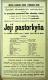 Havlíčkův Brod, SDO, Její pastorkyňa - plakát, 1918