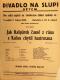 Praha-Nové Město, Divadlo Na Slupi, Jak Kašpárek časně z rána s Káčou chytil hastrmana - plakát, 1934