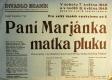 Praha-Braník, SDO, Paní Marjánka matka pluku - plakát, 1949