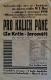 Pardubice, Církev československá, Pro kalich páně - plakát, 1930