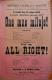 Polička, Ochotníci, Ona mne miluje! - All right - plakát, 1893