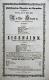 Chrudim, Divadelní ochotníci, Kothe Baare - Eigensinn - plakát, 1858