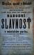 Holice, Klicpera, Národní slavnost - plakát, 1894