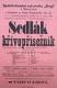 Němčice, Šlégl, Sedlák křivopřísežník - plakát, 1905