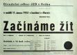 Osík, Ochotníci, Začínáme žít - plakát, 1951