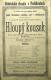 Poděbrady, Jiří, SDO, Hloupý kousek - plakát ex Divadelní cedule 1881–1900, kniha, 1883