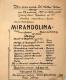 Praha-Žižkov, Wolker, Mirandolina - plakát, 1931