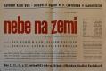 Pardubice, SDO, Nebe na zemi - plakát, 1952