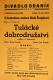 Praha-Braník, SDO, Tulácké dobrodružství - plakát, 1936