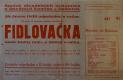 Dašice, SDO, Osvětová komise, Fidlovačka - plakát, 1939