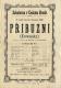 Český Brod, sokolovna, Příbuzní (Balucki), plakát, 1885