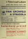 Týnec nad Labem, Ochrana matek a dětí, Pan Grünfeld a strašidla - plakát, 1937