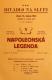 Praha-Nové Město, Vzděl. sbor vyšehradský, Divadlo Na Slupi, Napoleonská legenda - plakát, 1934