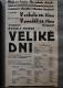 Nový Bydžov, Jirásek, Album plakátů, 1927 - 1942, Veliké dni - plakát, 1929