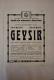 Nová Paka, SDO, Geysir - plakát, 1923