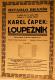 Praha-Braník, Divadlo Braník, Loupežník - plakát, 1929