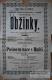 Litomyšl, JDO, Obžínky - Poštovní štace v Hulči - plakát, 1871