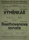 Praha-Nové Město, Stankovský, Výměnkář - Beethovenova sonáta - plakát, 1933