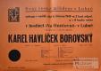 Lubná, SČM, Karel Havlíček Borovský - plakát, 1949