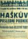 Praha, Veseloherní divadlo Kolektivní tvorby, Haškův poslední podnik - plakát, v Lesním divadle v Krči, 1946