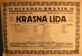 Praha-Braník, Divadlo Braník, Krásná Lída - plakát, 1928