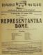 Divadlo Na Slupi, Representantka domu - plakát, 1928