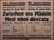 Chodovice, Holovousy, MNS, Mezi námi děvčaty - plakát, 1942
