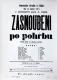 Žďár nad Sázavou, Ochotnické divadlo, Zasnoubení po pohřbu - plakát, 1871
