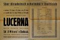 Choltice, Spolek divadelních ochotníků, Lucerna - plakát, 1946