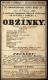 Havlíčkův Brod, SDO, Obžínky - plakát, 1859