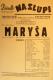 Praha-Nové Město, Vzděl. sbor vyšehradský, Divadlo Na Slupi, Maryša - plakát, 1947