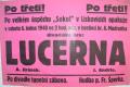 Lískovice, Sokol, Lucerna - plakát, 1940