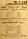 Praha-Nové Město, Divadlo Na Slupi, Hlava ve smyčce - Blahoslavená lenost - plakát, 1933