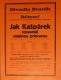 Praha-Braník, SDO, Divadlo Braník, Jak Kašpárek rozesmál smutnou princeznu - plakát, 1930
